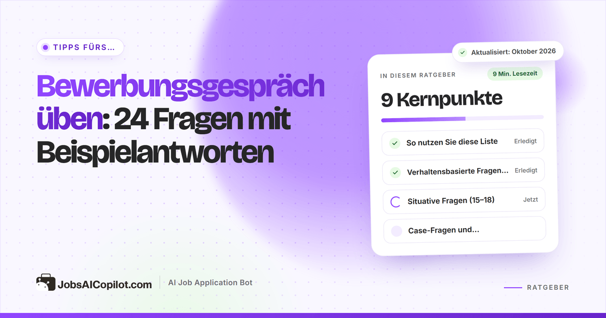 Notizen zur STAR-Methode und Beispielantworten zum Üben typischer Fragen im Bewerbungsgespräch