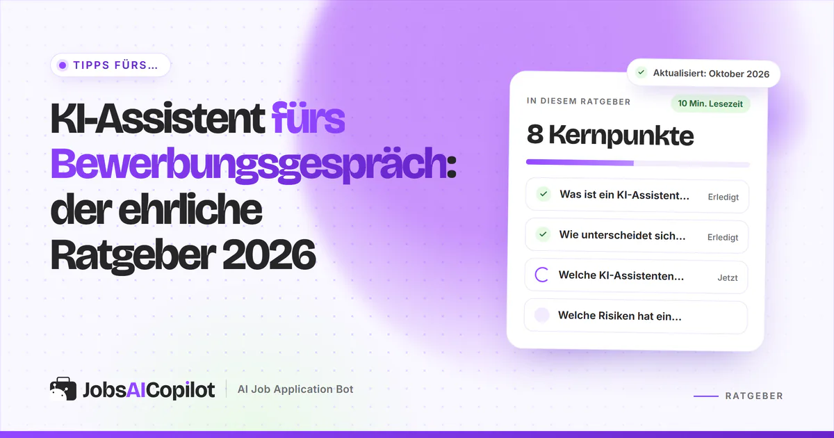 Kandidat im Videogespräch wägt einen KI-Copilot in Echtzeit gegen ein Übungstool für Probegespräche ab