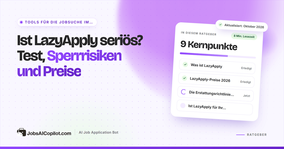 Ist LazyApply seriös? Test der LazyApply-Preise, des Sperrrisikos und der Nutzermeinungen