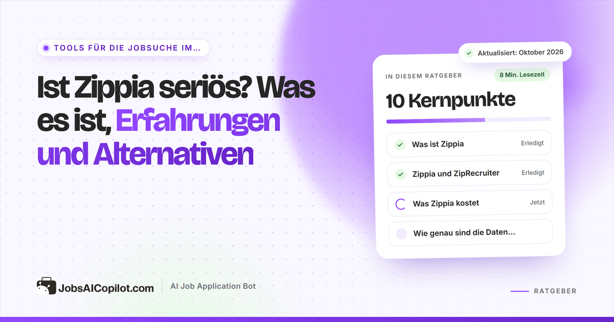 Ist Zippia seriös? Test der Website für Karrieredaten und Jobsuche