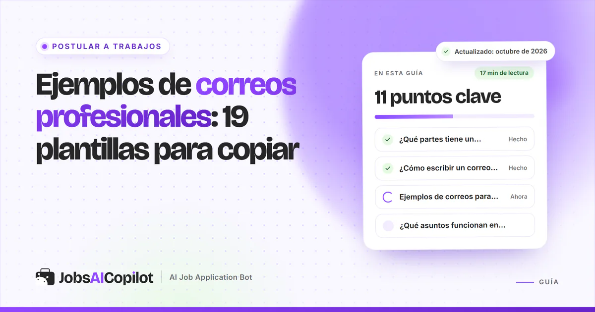 Portátil con el borrador de un correo profesional: asunto, saludo, cuerpo breve y despedida