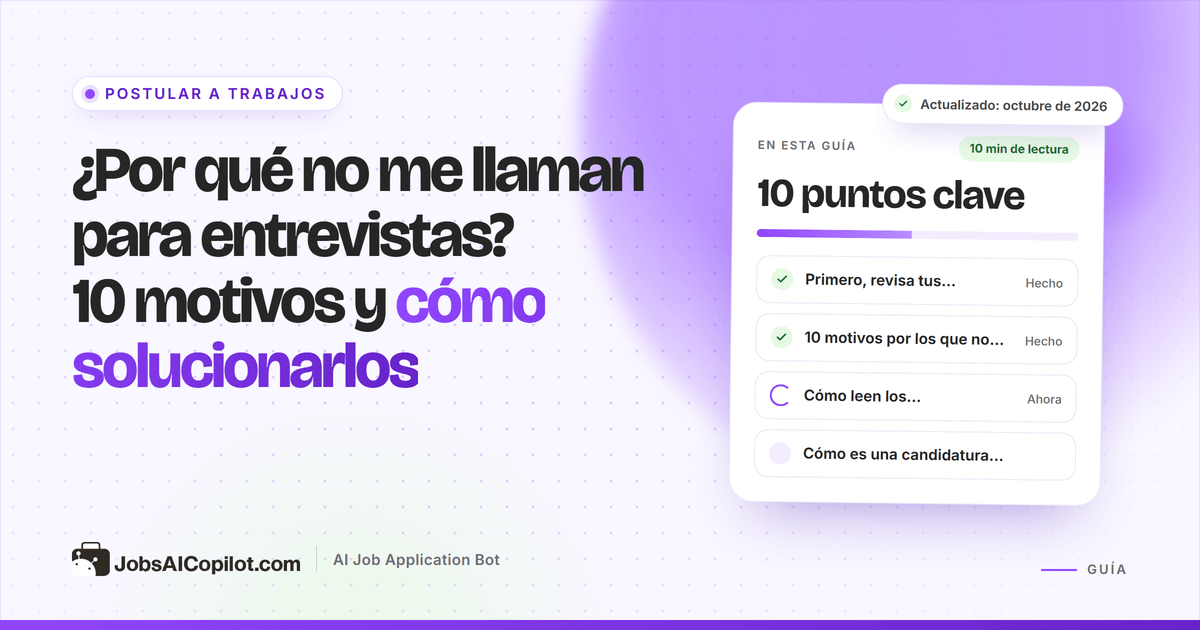 Persona que busca empleo revisa una lista de motivos por los que no la llaman, junto a sus candidaturas enviadas