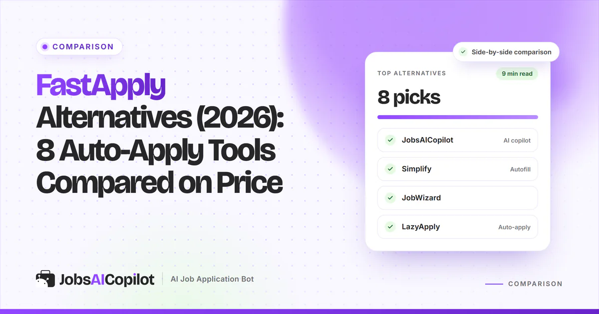 FastApply alternatives 2026: eight auto-apply tools compared on price, daily limits and review step
