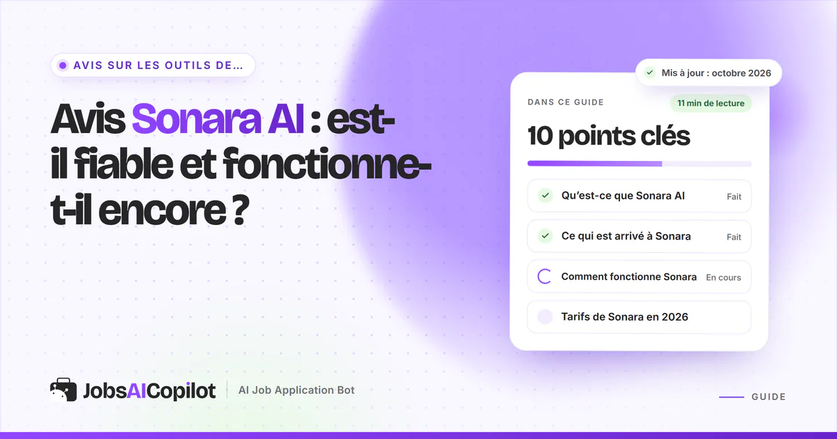 Avis Sonara AI 2026 : situation après la fermeture de 2024, fonctionnement de l’agent et conditions tarifaires