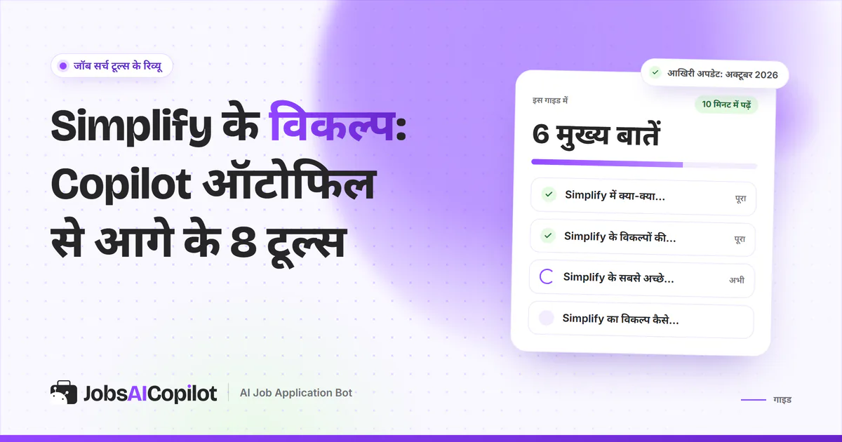 Simplify के विकल्प गाइड का कवर: Simplify में क्या मिलता है और कहां रुकता है, विकल्पों की तुलना और चुनने का तरीका