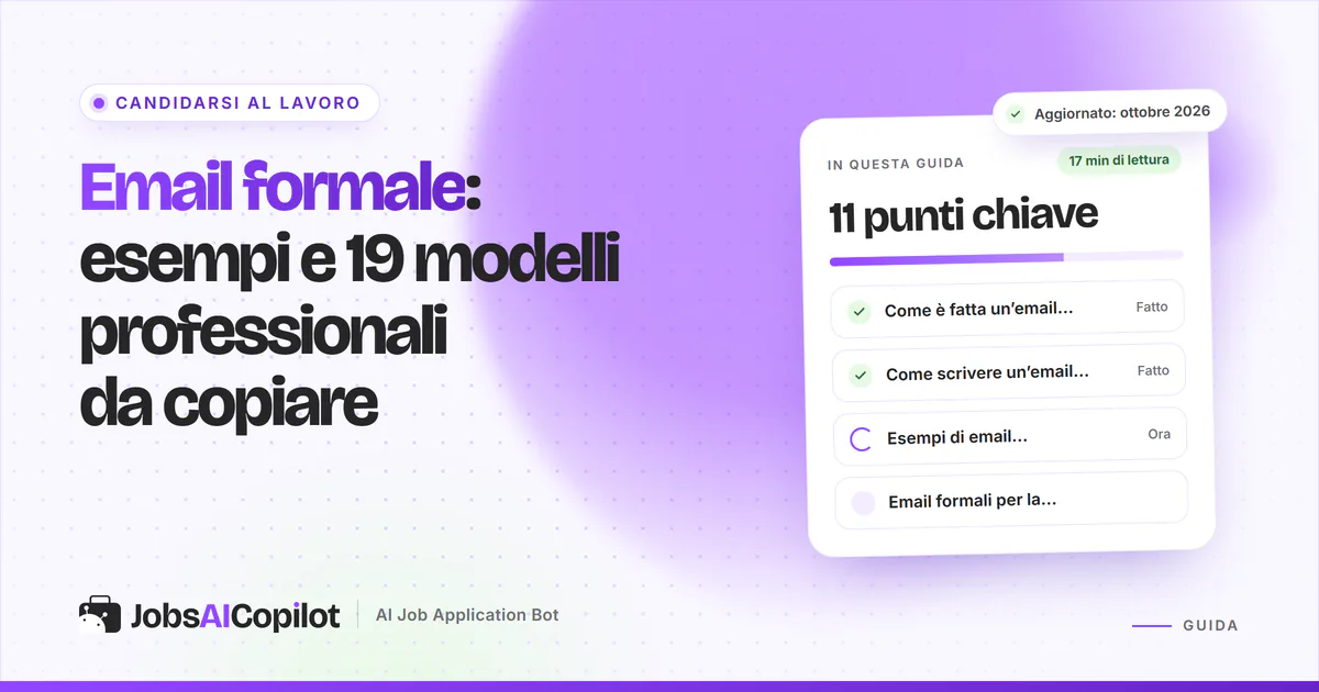 Portatile con la bozza di un’email professionale: oggetto, saluto, corpo breve e formula di chiusura