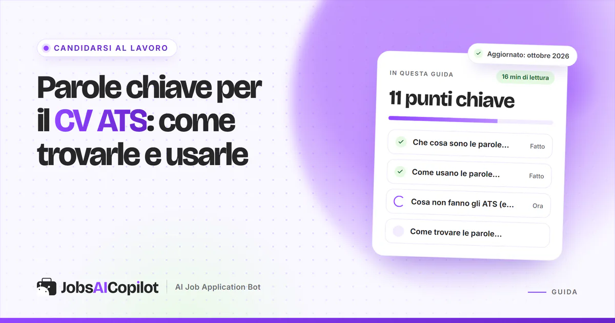 Annuncio di lavoro con le competenze ripetute evidenziate e abbinate alla sezione competenze di un CV