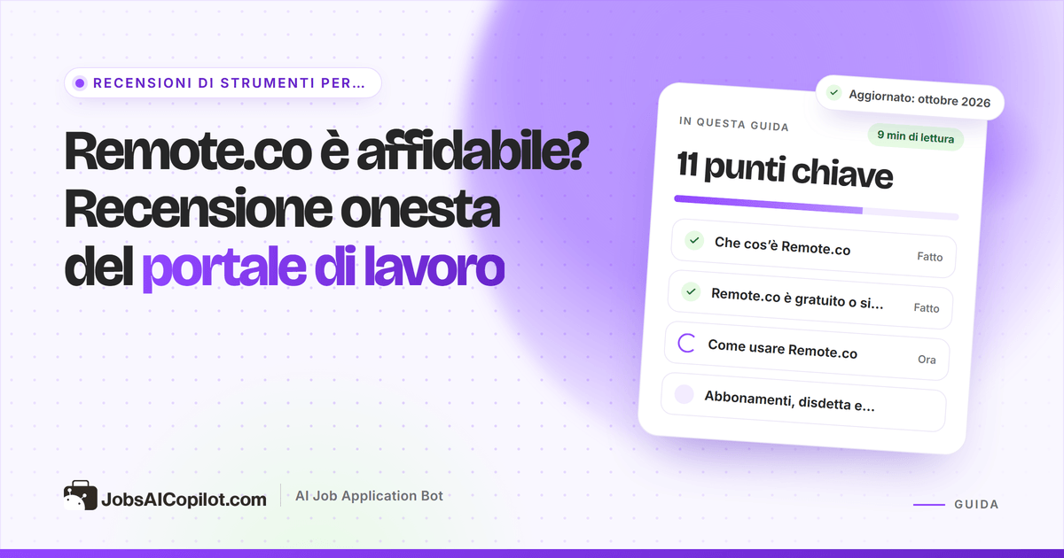 Remote.co è affidabile? Recensione del portale di lavori da remoto, degli abbonamenti e delle alternative