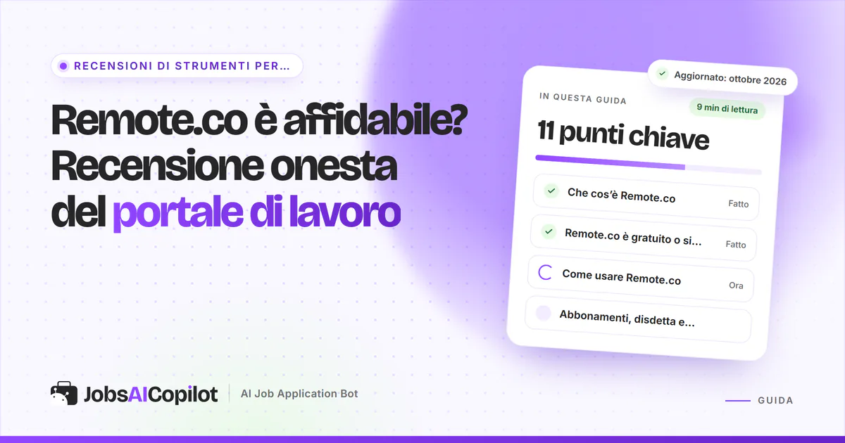 Remote.co è affidabile? Recensione del portale di lavori da remoto, degli abbonamenti e delle alternative