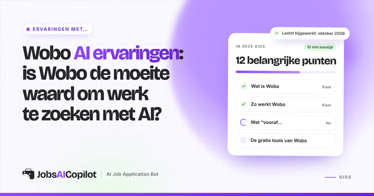 Wobo AI ervaringen 2026: solliciteren door te swipen, Autopilot-prijzen, gebruikerservaringen en alternatieven