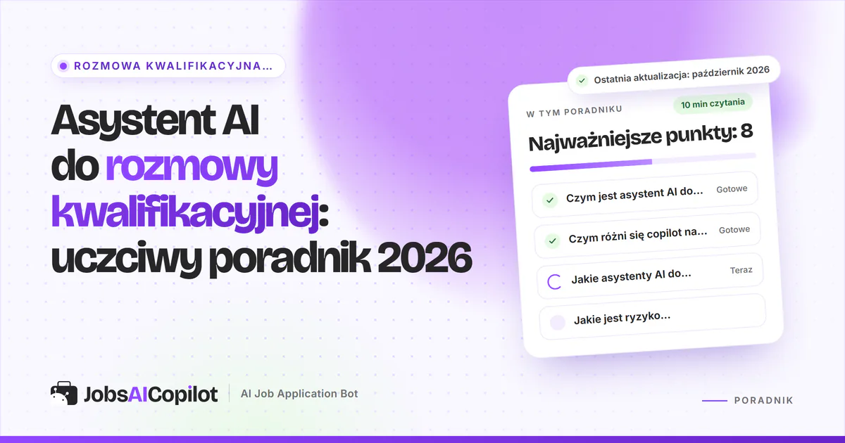 Kandydat na rozmowie wideo wybiera między copilotem AI na żywo a treningiem w próbnej rozmowie kwalifikacyjnej