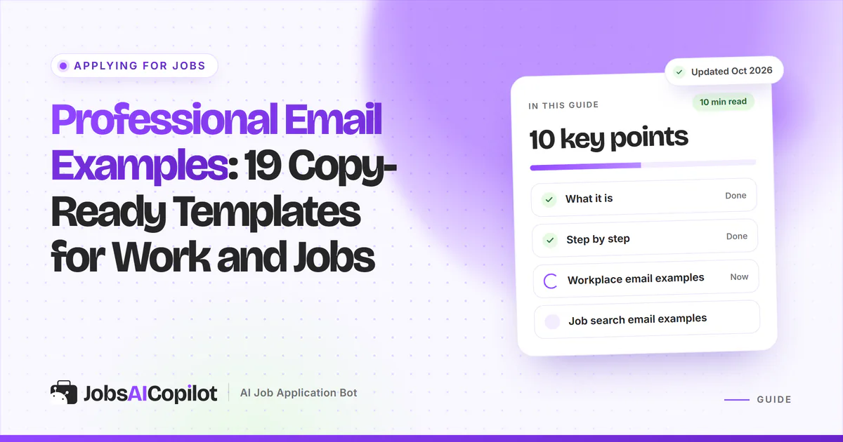 Laptop showing a professional email draft with a subject line, greeting, short body and sign-off