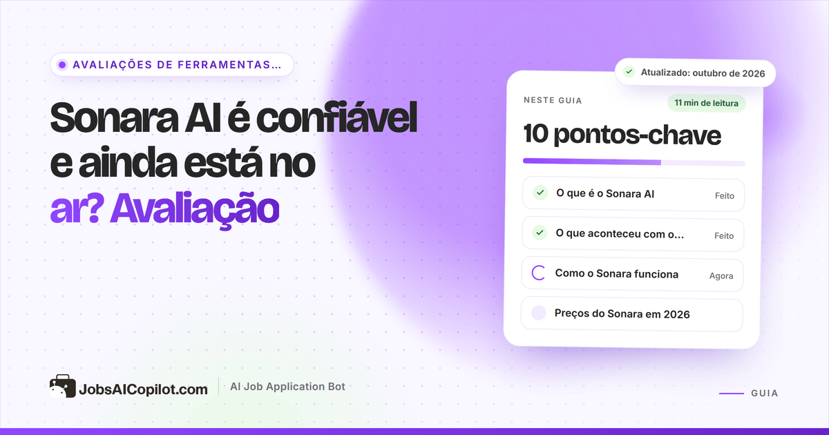 Avaliação do Sonara AI 2026: situação após o encerramento em 2024, como funciona o agente e as condições de preço