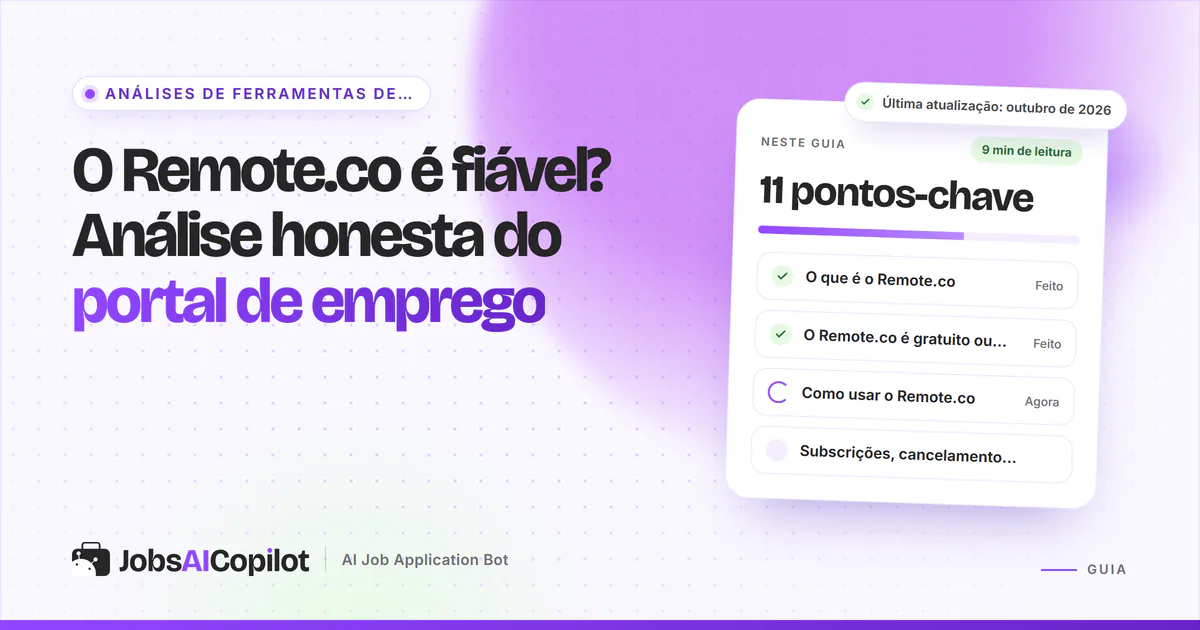 Capa de análise do Remote.co com os pontos-chave: o que é, se é grátis, como usar e subscrições