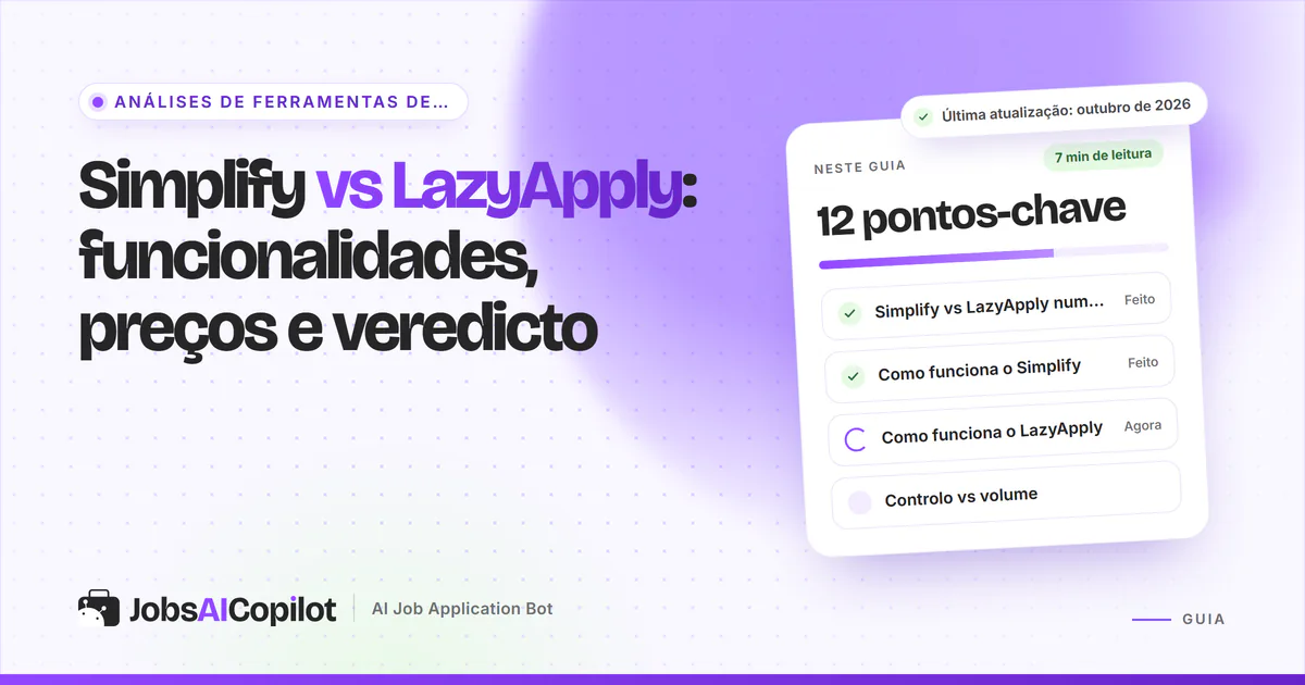 Capa Simplify vs LazyApply com os pontos-chave: comparação rápida, como funciona cada um e controlo vs volume