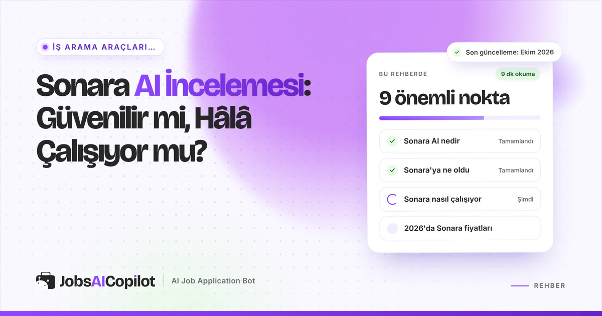 Sonara AI inceleme kartı: Sonara nedir, 2024'teki kapanış ve yeniden açılış, işleyiş ve 2026 fiyatları