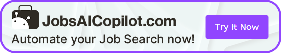 Banner de JobsAICopilot: postulación masiva a empleos